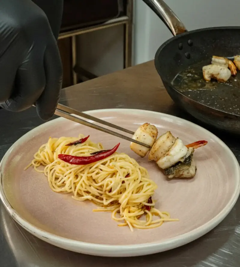 JUZE seafood pasta delivery